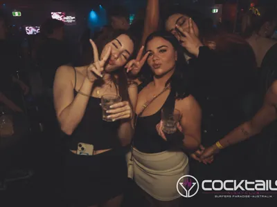 A professional photo of guests enjoying themselves at Cocktails Nightclub from our gallery.