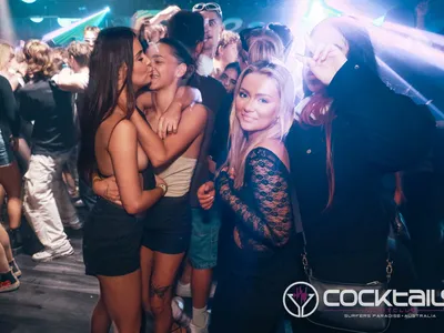 A professional photo of guests enjoying themselves at Cocktails Nightclub from our gallery.