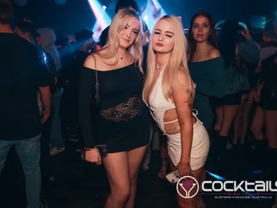 A professional photo of guests enjoying themselves at Cocktails Nightclub from our gallery.