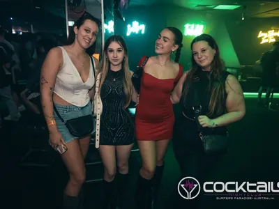 A professional photo of guests enjoying themselves at Cocktails Nightclub from our gallery.