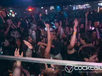 A professional photo of guests enjoying themselves at Cocktails Nightclub from our gallery.