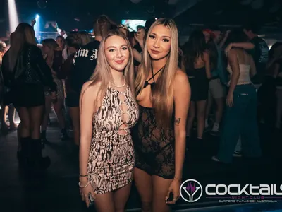 A professional photo of guests enjoying themselves at Cocktails Nightclub from our gallery.