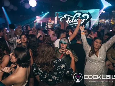 A professional photo of guests enjoying themselves at Cocktails Nightclub from our gallery.