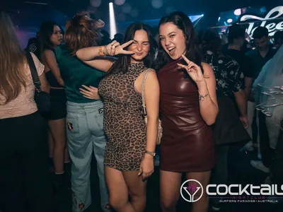 A professional photo of guests enjoying themselves at Cocktails Nightclub from our gallery.