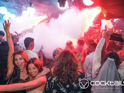 A professional photo of guests enjoying themselves at Cocktails Nightclub from our gallery.