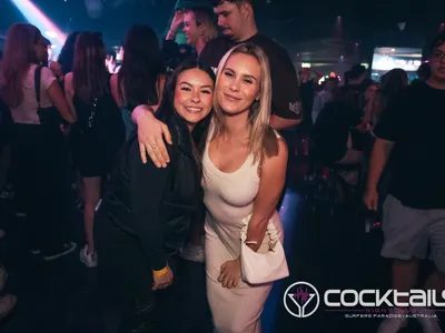 A professional photo of guests enjoying themselves at Cocktails Nightclub from our gallery.