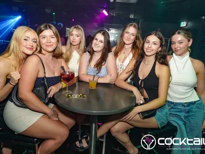 A professional photo of guests enjoying themselves at Cocktails Nightclub from our gallery.