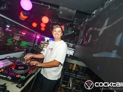 A professional photo of guests enjoying themselves at Cocktails Nightclub from our gallery.