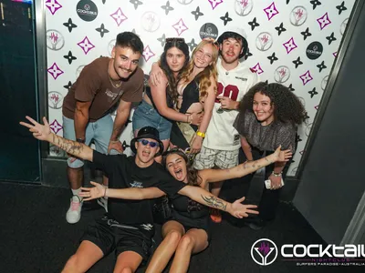 A professional photo of guests enjoying themselves at Cocktails Nightclub from our gallery.