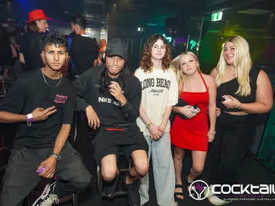 A professional photo of guests enjoying themselves at Cocktails Nightclub from our gallery.