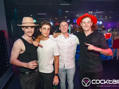 A professional photo of guests enjoying themselves at Cocktails Nightclub from our gallery.
