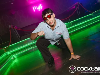 A professional photo of guests enjoying themselves at Cocktails Nightclub from our gallery.