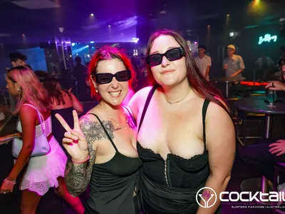 A professional photo of guests enjoying themselves at Cocktails Nightclub from our gallery.
