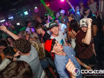 A professional photo of guests enjoying themselves at Cocktails Nightclub from our gallery.