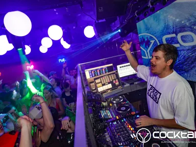 A professional photo of guests enjoying themselves at Cocktails Nightclub from our gallery.