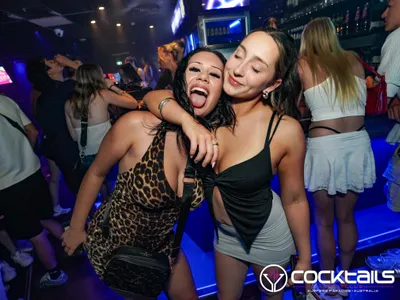 A professional photo of guests enjoying themselves at Cocktails Nightclub from our gallery.