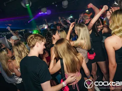 A professional photo of guests enjoying themselves at Cocktails Nightclub from our gallery.