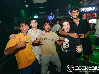 A professional photo of guests enjoying themselves at Cocktails Nightclub from our gallery.