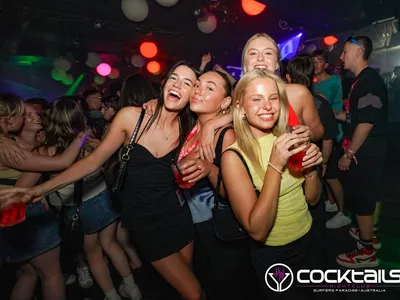 A professional photo of guests enjoying themselves at Cocktails Nightclub from our gallery.