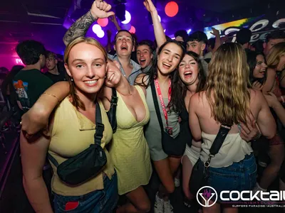 A professional photo of guests enjoying themselves at Cocktails Nightclub from our gallery.