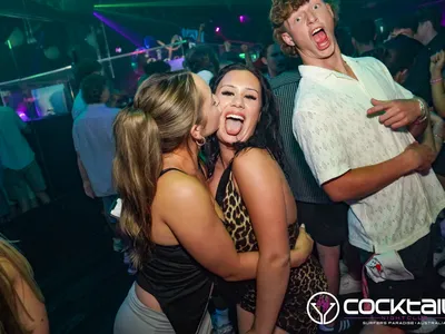 A professional photo of guests enjoying themselves at Cocktails Nightclub from our gallery.