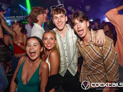 A professional photo of guests enjoying themselves at Cocktails Nightclub from our gallery.