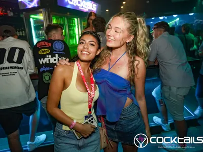 A professional photo of guests enjoying themselves at Cocktails Nightclub from our gallery.