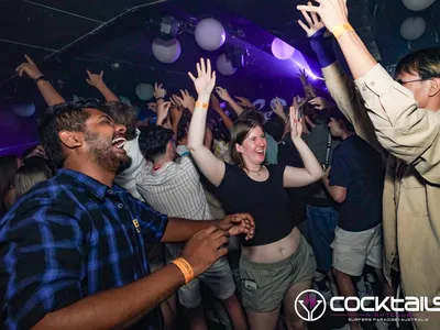 A professional photo of guests enjoying themselves at Cocktails Nightclub from our gallery.