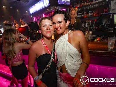 A professional photo of guests enjoying themselves at Cocktails Nightclub from our gallery.