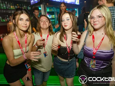 A professional photo of guests enjoying themselves at Cocktails Nightclub from our gallery.