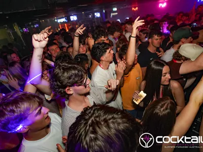 A professional photo of guests enjoying themselves at Cocktails Nightclub from our gallery.