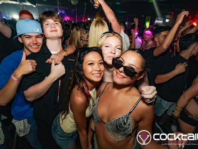 A professional photo of guests enjoying themselves at Cocktails Nightclub from our gallery.