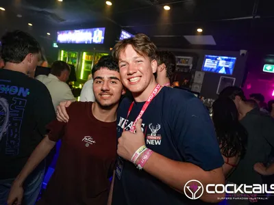 A professional photo of guests enjoying themselves at Cocktails Nightclub from our gallery.