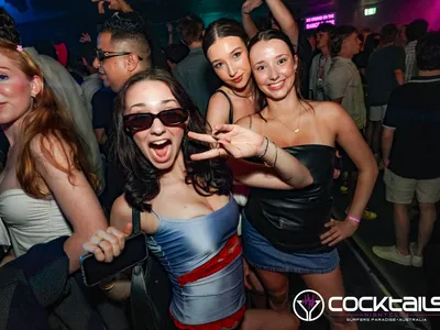 A professional photo of guests enjoying themselves at Cocktails Nightclub from our gallery.