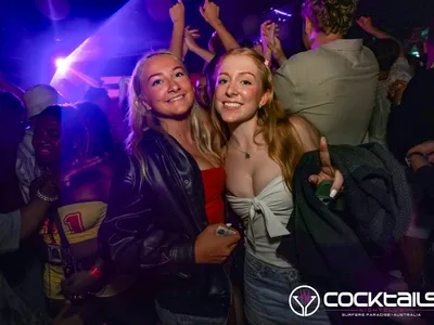 A professional photo of guests enjoying themselves at Cocktails Nightclub from our gallery.