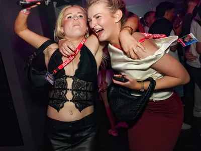 A professional photo of guests enjoying themselves at Cocktails Nightclub from our gallery.