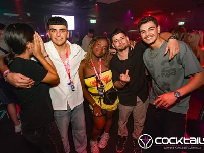 A professional photo of guests enjoying themselves at Cocktails Nightclub from our gallery.