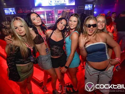 A professional photo of guests enjoying themselves at Cocktails Nightclub from our gallery.