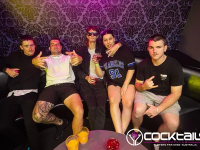 A professional photo of guests enjoying themselves at Cocktails Nightclub from our gallery.