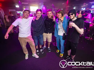 A professional photo of guests enjoying themselves at Cocktails Nightclub from our gallery.