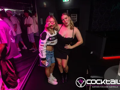 A professional photo of guests enjoying themselves at Cocktails Nightclub from our gallery.