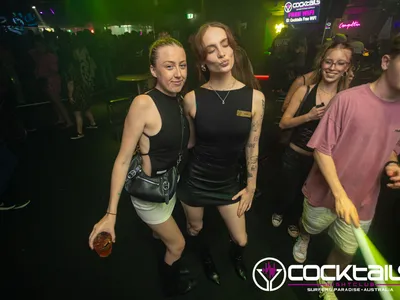 A professional photo of guests enjoying themselves at Cocktails Nightclub from our gallery.