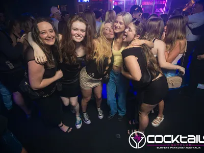 A professional photo of guests enjoying themselves at Cocktails Nightclub from our gallery.