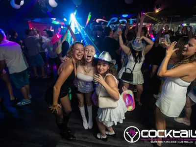 A professional photo of guests enjoying themselves at Cocktails Nightclub from our gallery.