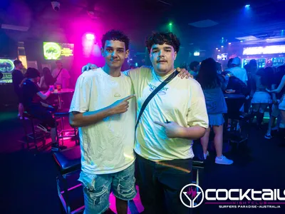 A professional photo of guests enjoying themselves at Cocktails Nightclub from our gallery.