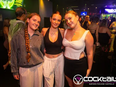 A professional photo of guests enjoying themselves at Cocktails Nightclub from our gallery.