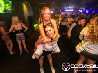 A professional photo of guests enjoying themselves at Cocktails Nightclub from our gallery.