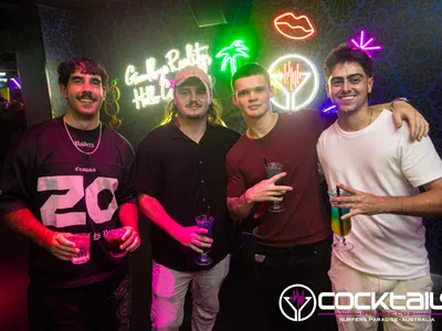 A professional photo of guests enjoying themselves at Cocktails Nightclub from our gallery.