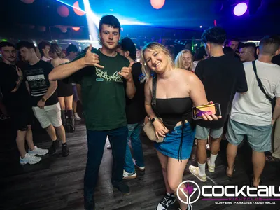 A professional photo of guests enjoying themselves at Cocktails Nightclub from our gallery.