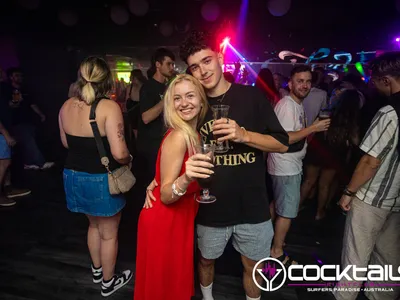 A professional photo of guests enjoying themselves at Cocktails Nightclub from our gallery.